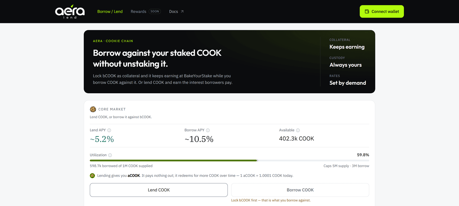Aera Lend screenshot 1