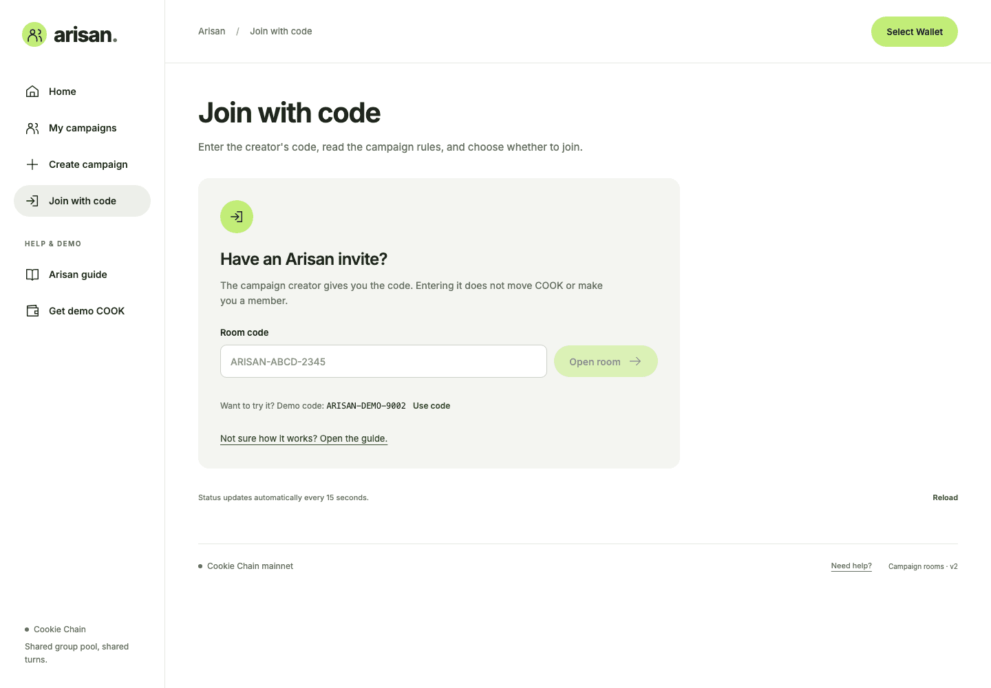Arisan screenshot 2