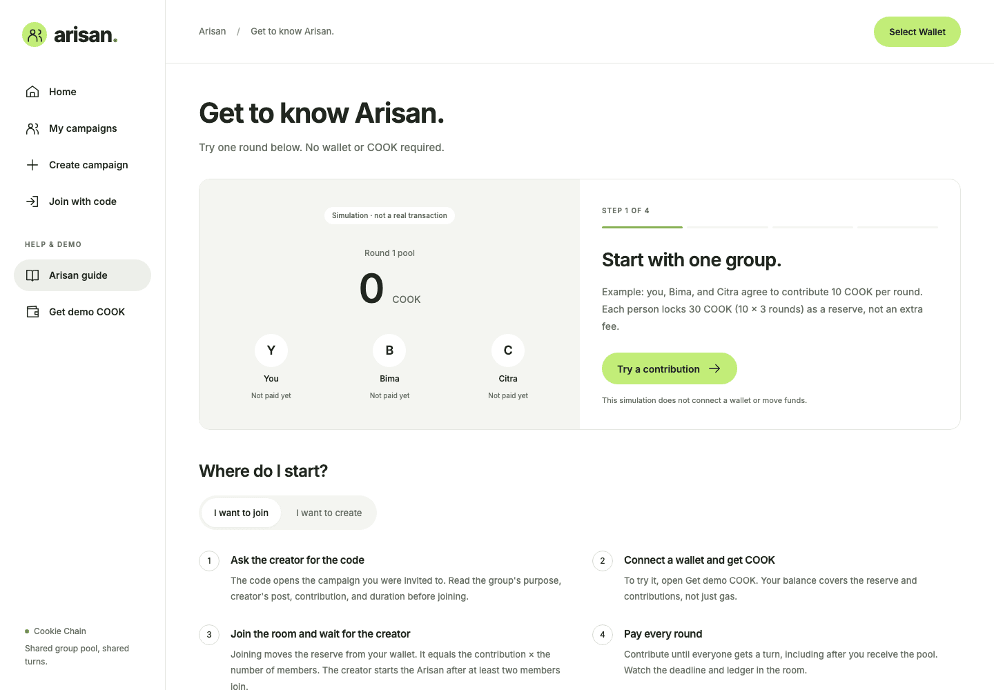 Arisan screenshot 4