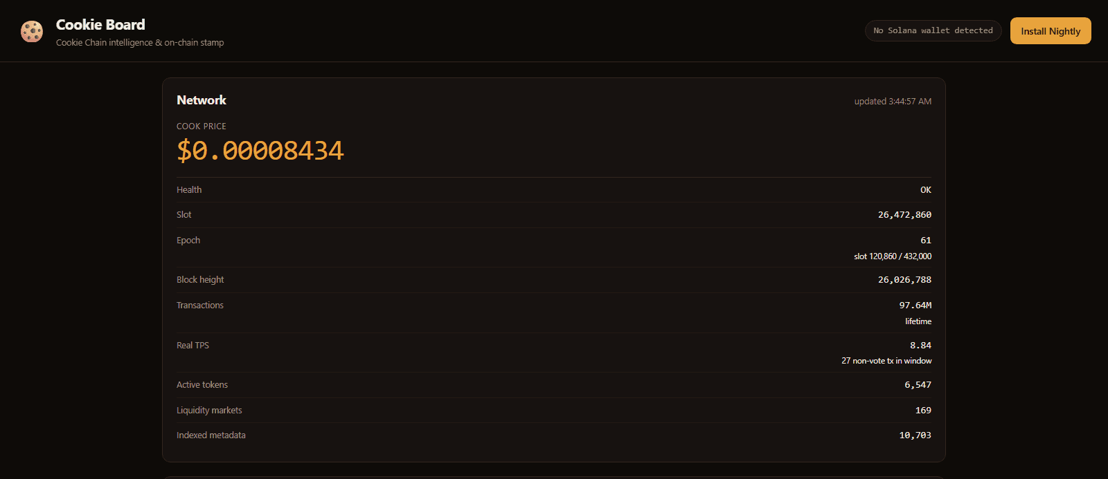Cookie Board screenshot 1