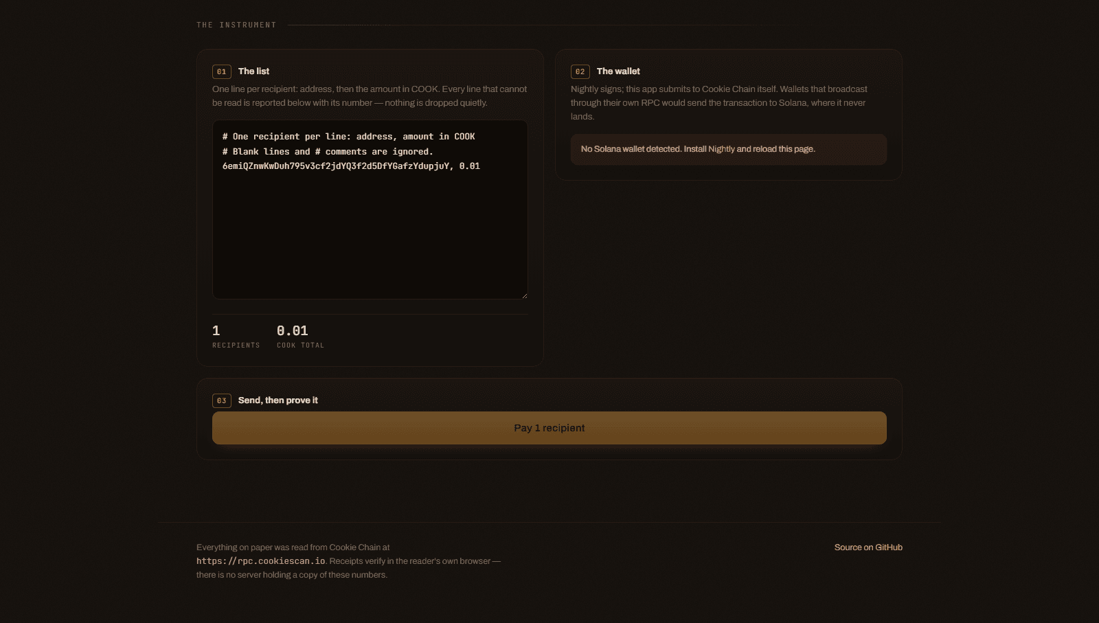 Cookie Payouts screenshot 2