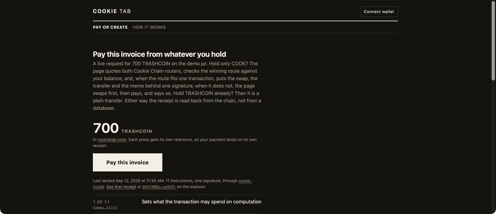 Cookie Tab screenshot 1